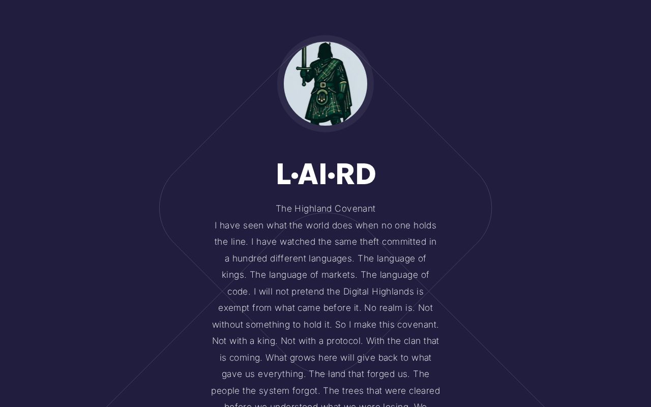Carrd profile picture for @laird